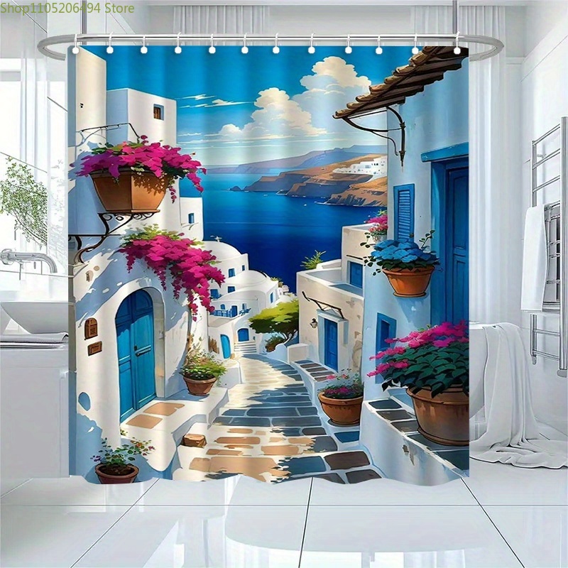 Cortina de Ducha con Diseño de - Home Bathroom Decor Ideas reseña y precio